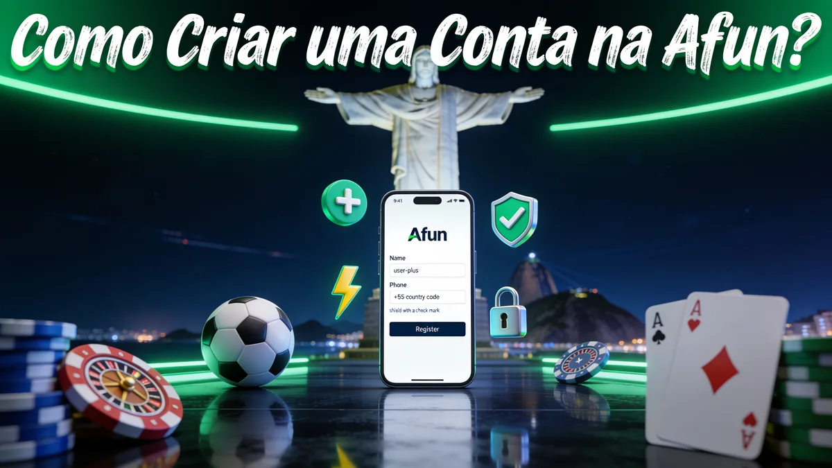 Como Criar uma Conta na Afun? — afun no Brasil